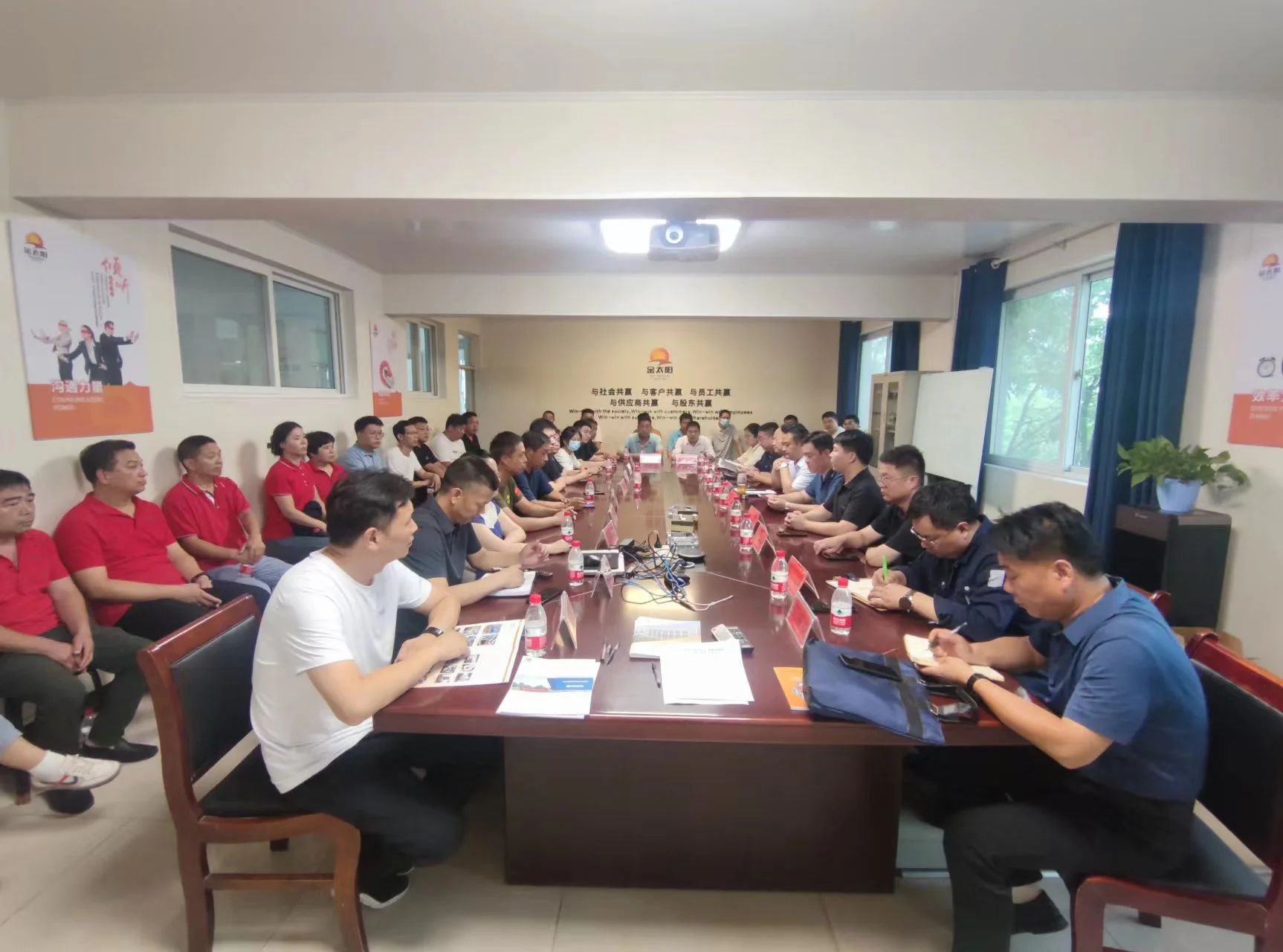 延津縣2023年工貿企業防汛應急演練在我司舉行！